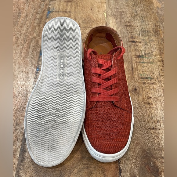 Lucky Brand rust color sneaker - Picture 2 of 4